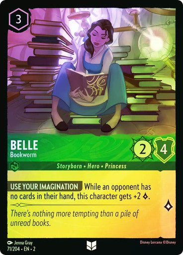 Belle - Bookworm (Cold Foil) - Con T de Tlacuache - Ravensburger
