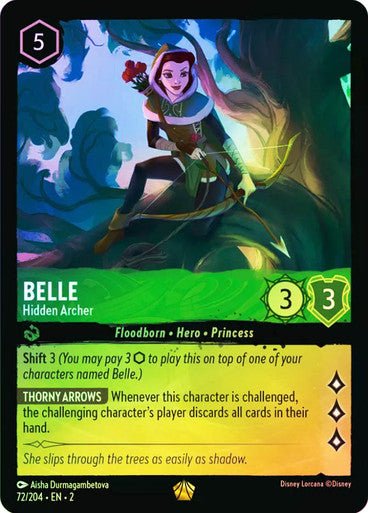 Belle - Hidden Archer (Cold Foil) - Con T de Tlacuache - Ravensburger