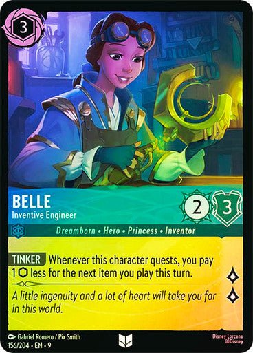 Belle - Inventive Engineer (Cold Foil) - Con T de Tlacuache - Ravensburger