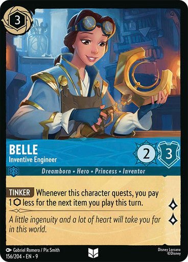 Belle - Inventive Engineer (Non - foil) - Con T de Tlacuache - Ravensburger
