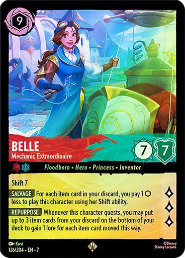 Belle - Mechanic Extraordinaire (Cold Foil) - Con T de Tlacuache - Ravensburger
