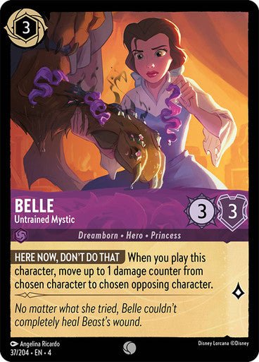 Belle - Untrained Mystic ( Non - foil ) | Ravesburger - Con T de Tlacuache - Ravensburger