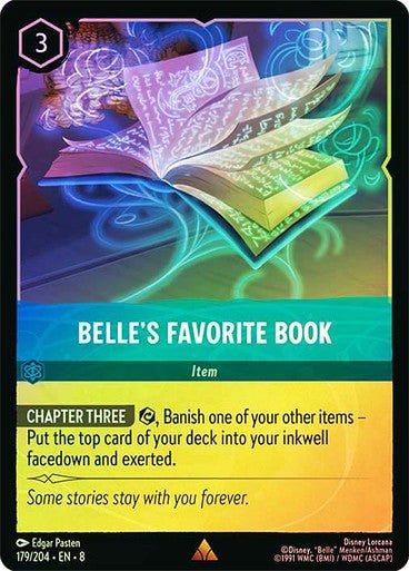 Belle's Favorite Book (Cold Foil) - Con T de Tlacuache - Ravensburger