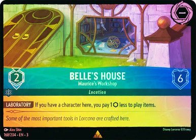 Belle's House - Maurice's Workshop (Cold Foil) - Con T de Tlacuache - Ravensburger