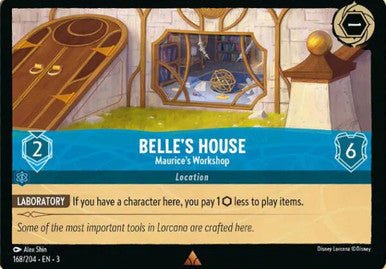 Belle's House - Maurice's Workshop (Non - foil) - Con T de Tlacuache - Ravensburger