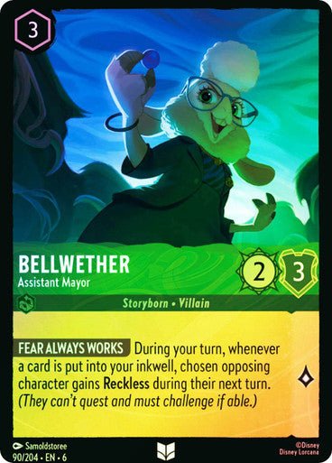 Bellwether - Assistant Mayor ( Cold Foil ) - Con T de Tlacuache - Ravensburger