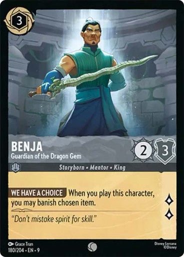 Benja - Guardian of the Dragon Gem (Non - foil) - Con T de Tlacuache - Ravensburger