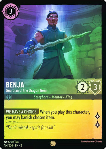 Benja - Guardian of the Dragon Gem (Cold Foil)