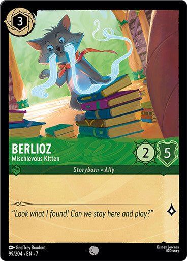 Berlioz - Mischievous Kitten (Non - foil) - Con T de Tlacuache - Ravensburger