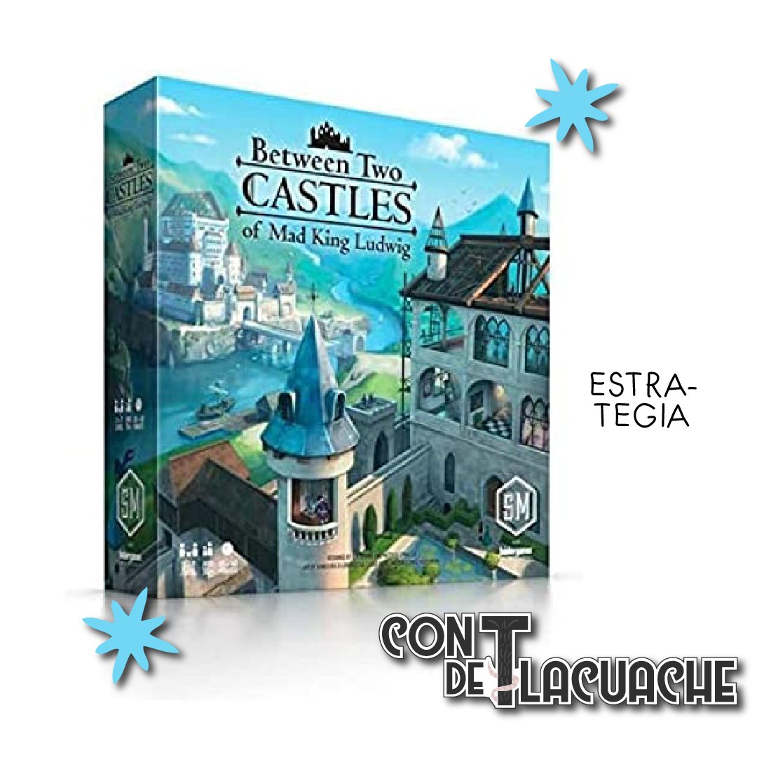 Between Two Castles of Mad King Ludwig | Bezier Games - Con T de Tlacuache - Bezier Games