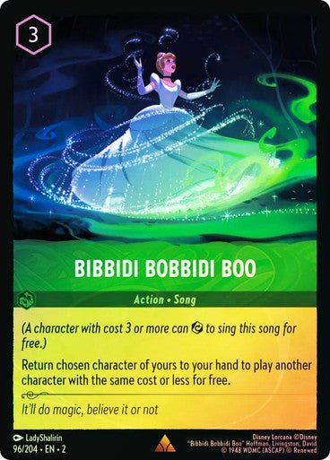 Bibbidi Bobbidi Boo (Cold Foil) - Con T de Tlacuache - Ravensburger