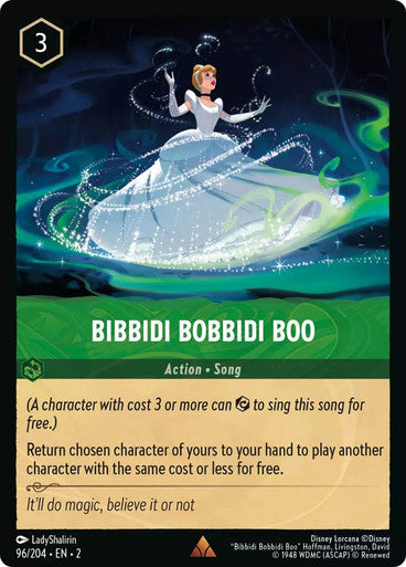 Bibbidi Bobbidi Boo (Non-foil)