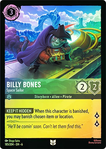 Billy Bones - Space Sailor ( Cold Foil )