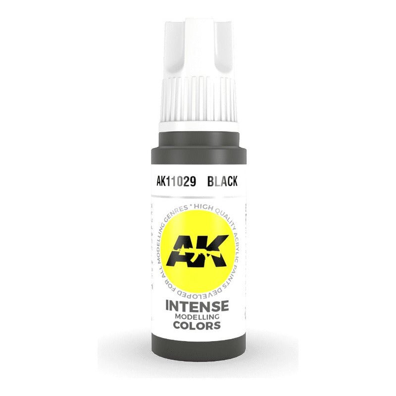 Black 17Ml | Ak Interactive - Con T de Tlacuache - AK Interactive