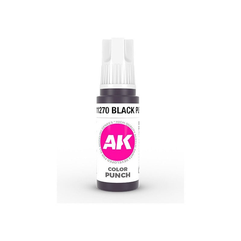 Black Puprple Color Punch 17 Ml | Ak Interactive - Con T de Tlacuache - AK Interactive