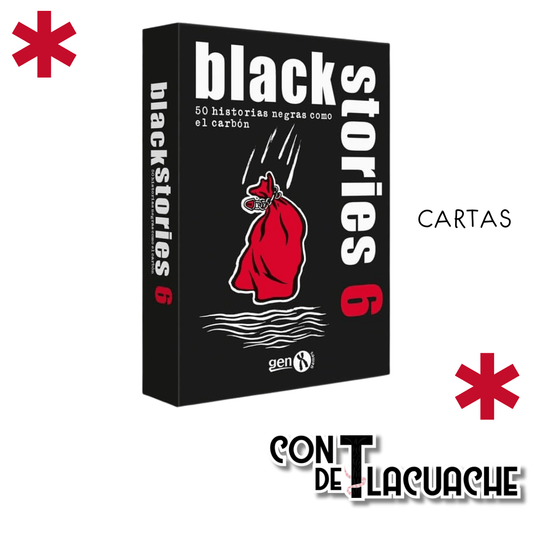 Black Stories 6 | Gen X Games - Con T de Tlacuache - Gen X Games