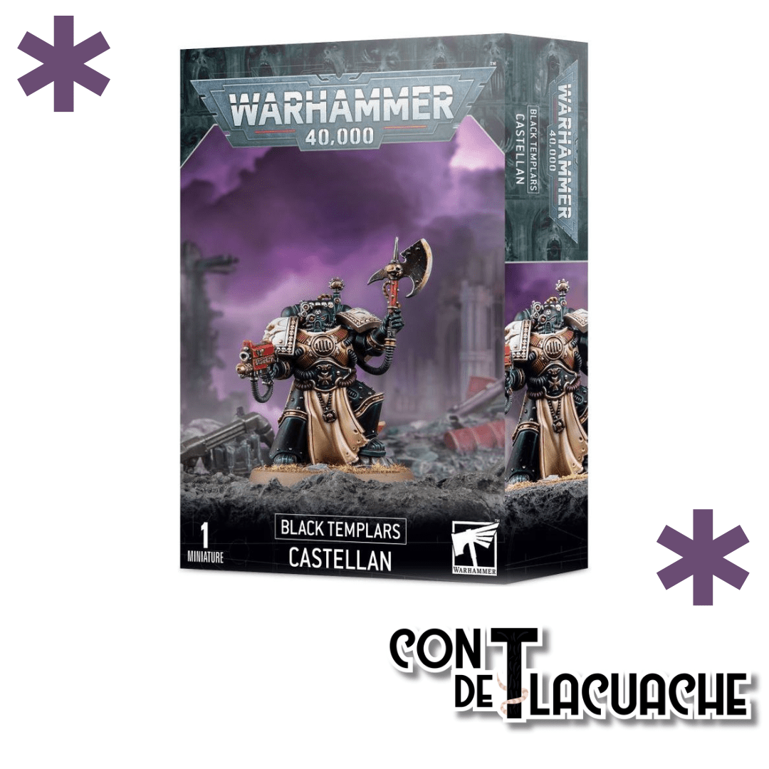 Black Templars Castellan | Games Workshop - Con T de Tlacuache - Games Workshop