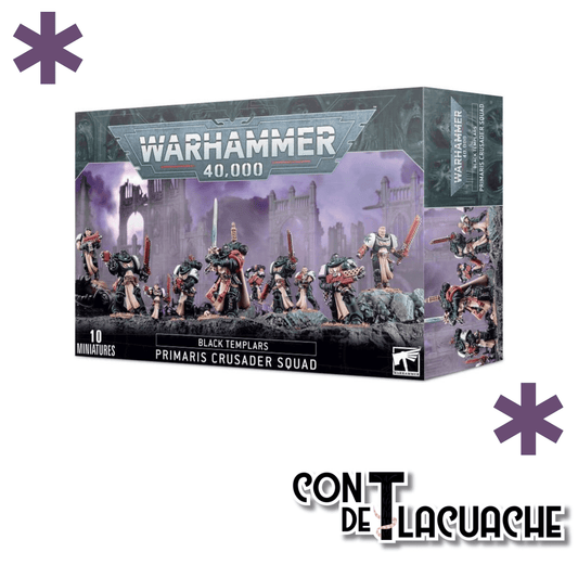 Black Templars Primaris Crusader Squad | Games Workshop - Con T de Tlacuache - Games Workshop