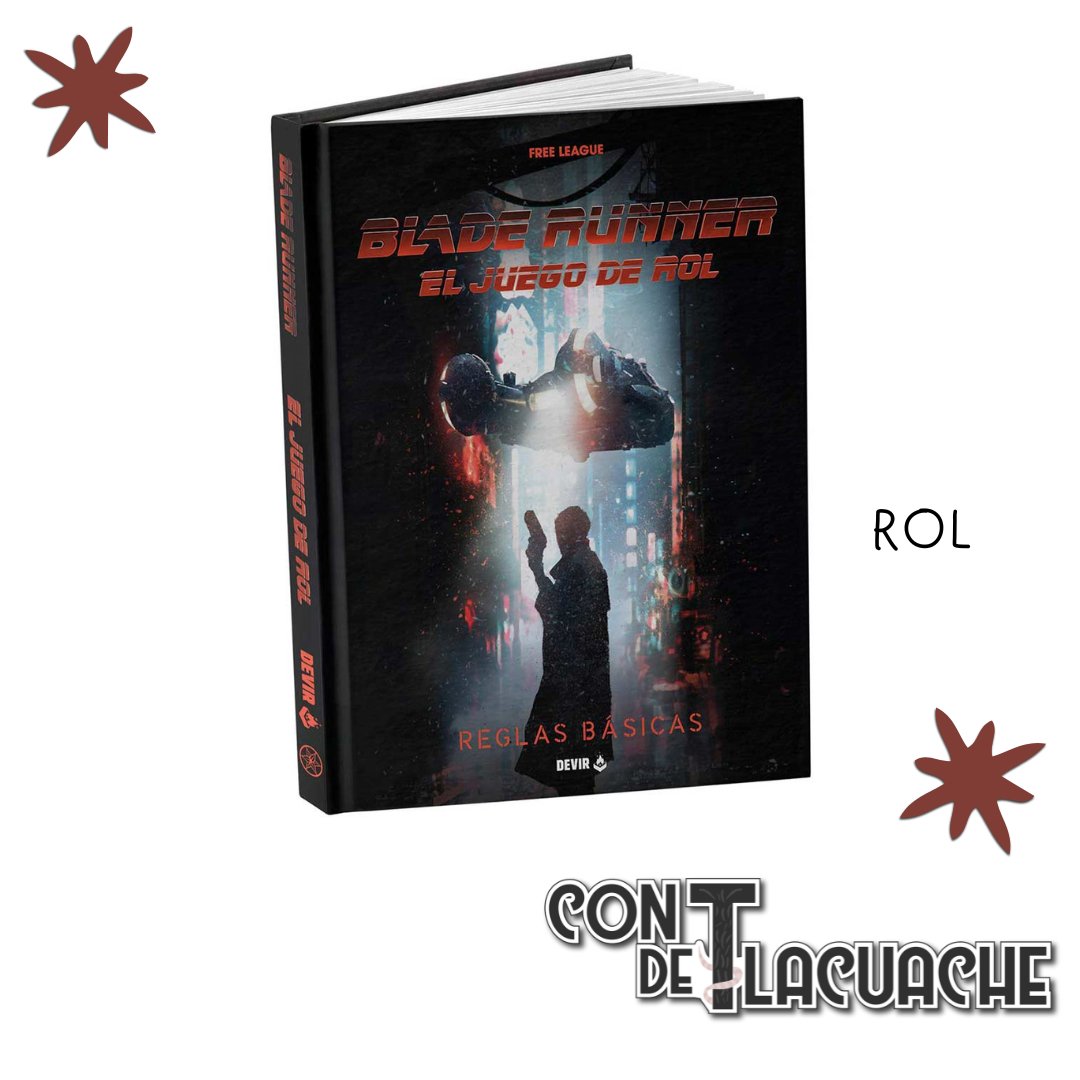 Blade Runner - Juego de Rol - Libro | DEVIR - Con T de Tlacuache - Con T de Tlacuache