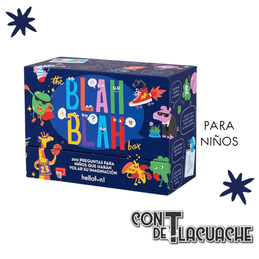 Blah Blah Box | hellofun! - Con T de Tlacuache - Con T de Tlacuache