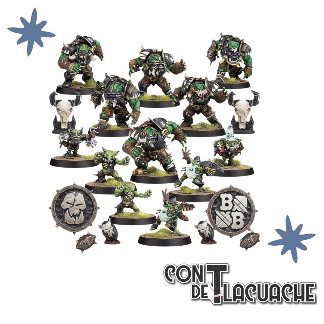 Blood Bowl: Black Orc Team | Games Workshop - Con T de Tlacuache - Games Workshop