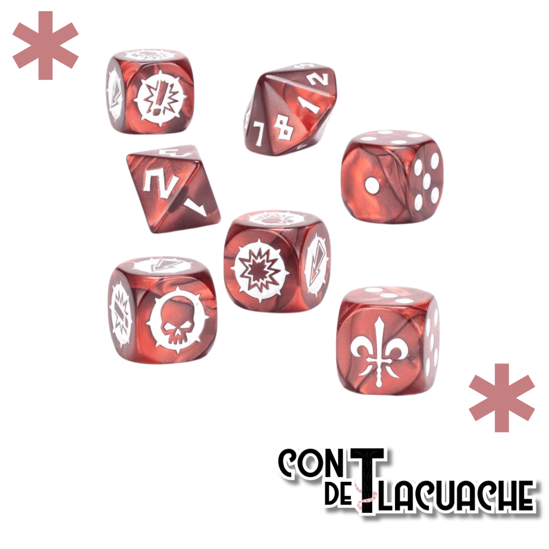 Blood Bowl Bretonnian Team Dice Set | Games Workshop - Con T de Tlacuache - Games Workshop