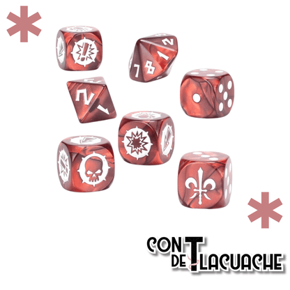 Blood Bowl Bretonnian Team Dice Set | Games Workshop - Con T de Tlacuache - Games Workshop