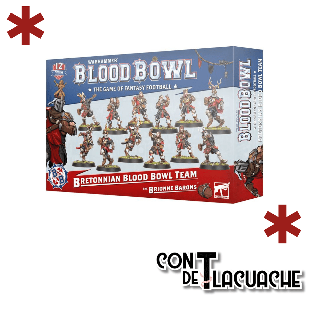 Blood Bowl Bretonnian Team | Games Workshop - Con T de Tlacuache - Games Workshop