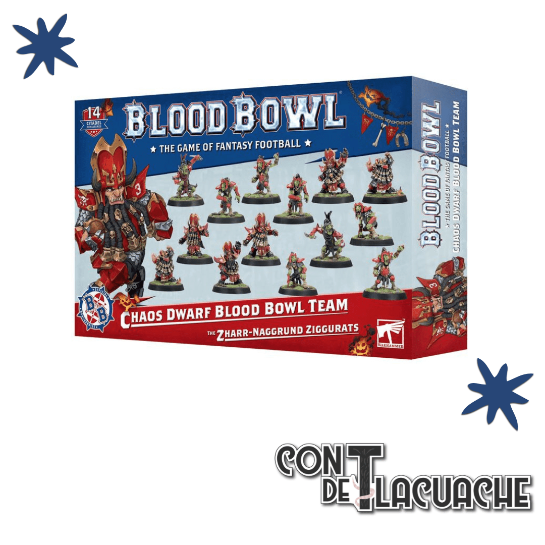 Blood Bowl: Chaos Dwarf Team | Games Workshop - Con T de Tlacuache - Games Workshop