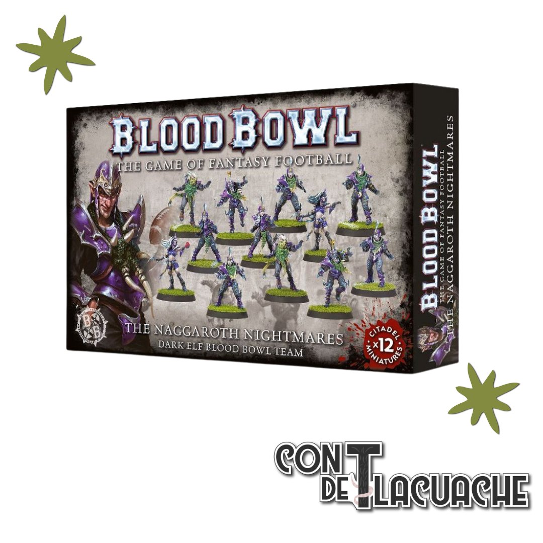 Blood Bowl: Dark Elf Team | Games Workshop - Con T de Tlacuache - Games Workshop