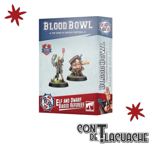 Blood Bowl Elf And Dwarf Biased Referees | Games Workshop - Con T de Tlacuache - Games Workshop