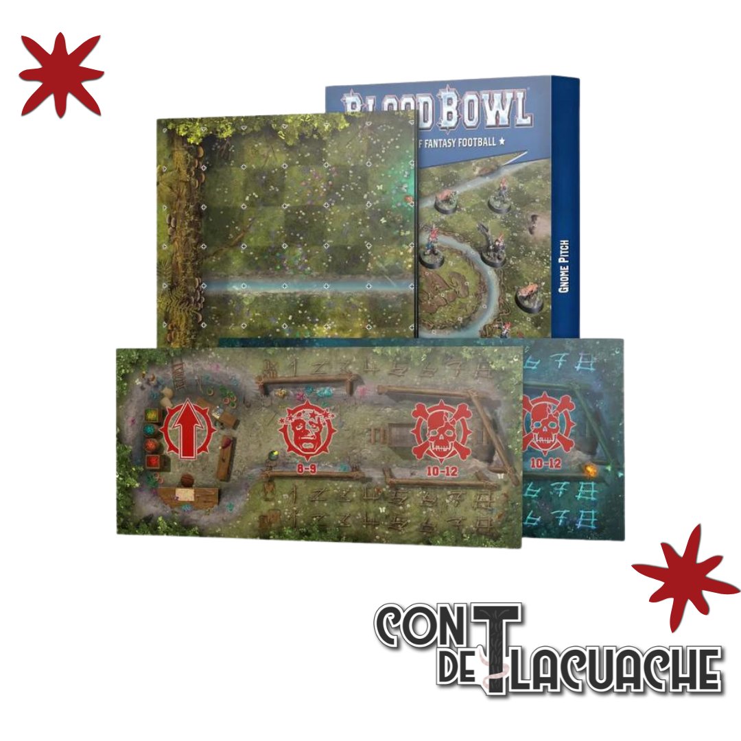 Blood Bowl: Gnome Pitch & Dugouts | Games Workshop - Con T de Tlacuache - Games Workshop