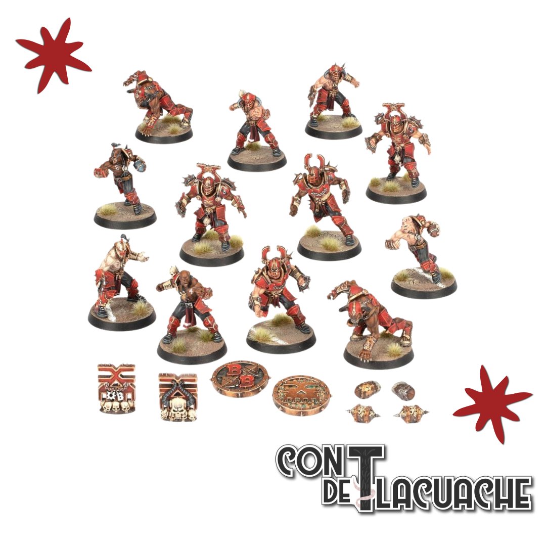 Blood Bowl: Khorne Team | Games Workshop - Con T de Tlacuache - Games Workshop