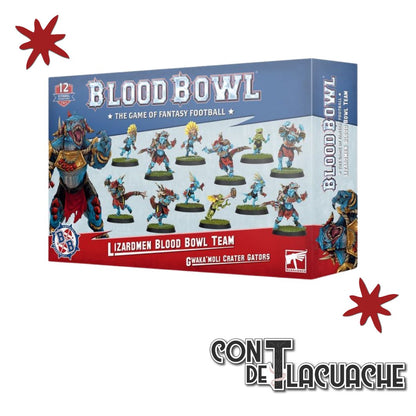 Blood Bowl: Lizardmen Team | Games Workshop - Con T de Tlacuache - Games Workshop