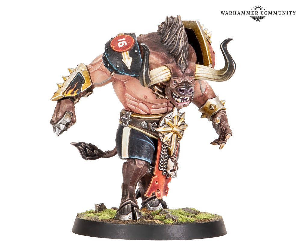 Blood Bowl: Minotaur - Con T de Tlacuache - Games Workshop