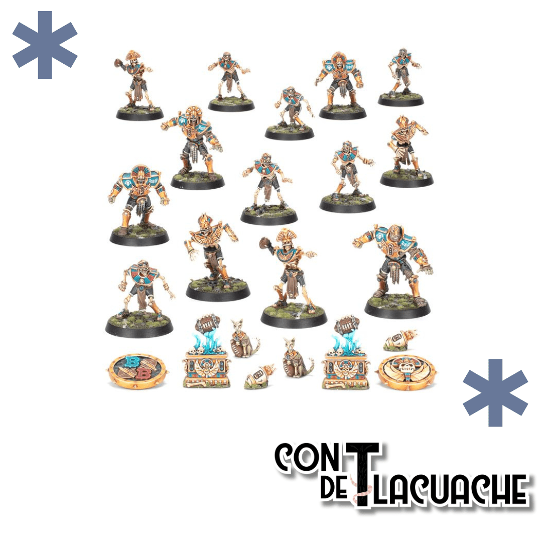 Blood Bowl Tomb Kings Team | Games Workshop - Con T de Tlacuache - Games Workshop