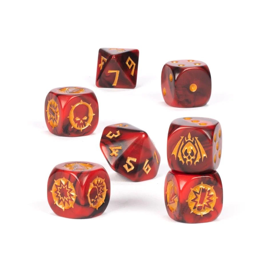 Blood Bowl Vampire Team Dice Set | Games Workshop - Con T de Tlacuache - Games Workshop