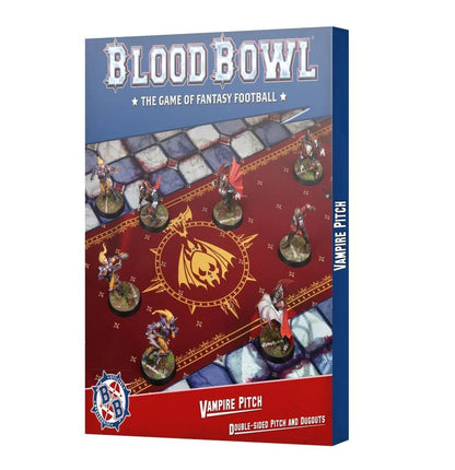 Blood Bowl Vampire Team Pitch & Dugouts | Games Workshop - Con T de Tlacuache - Games Workshop