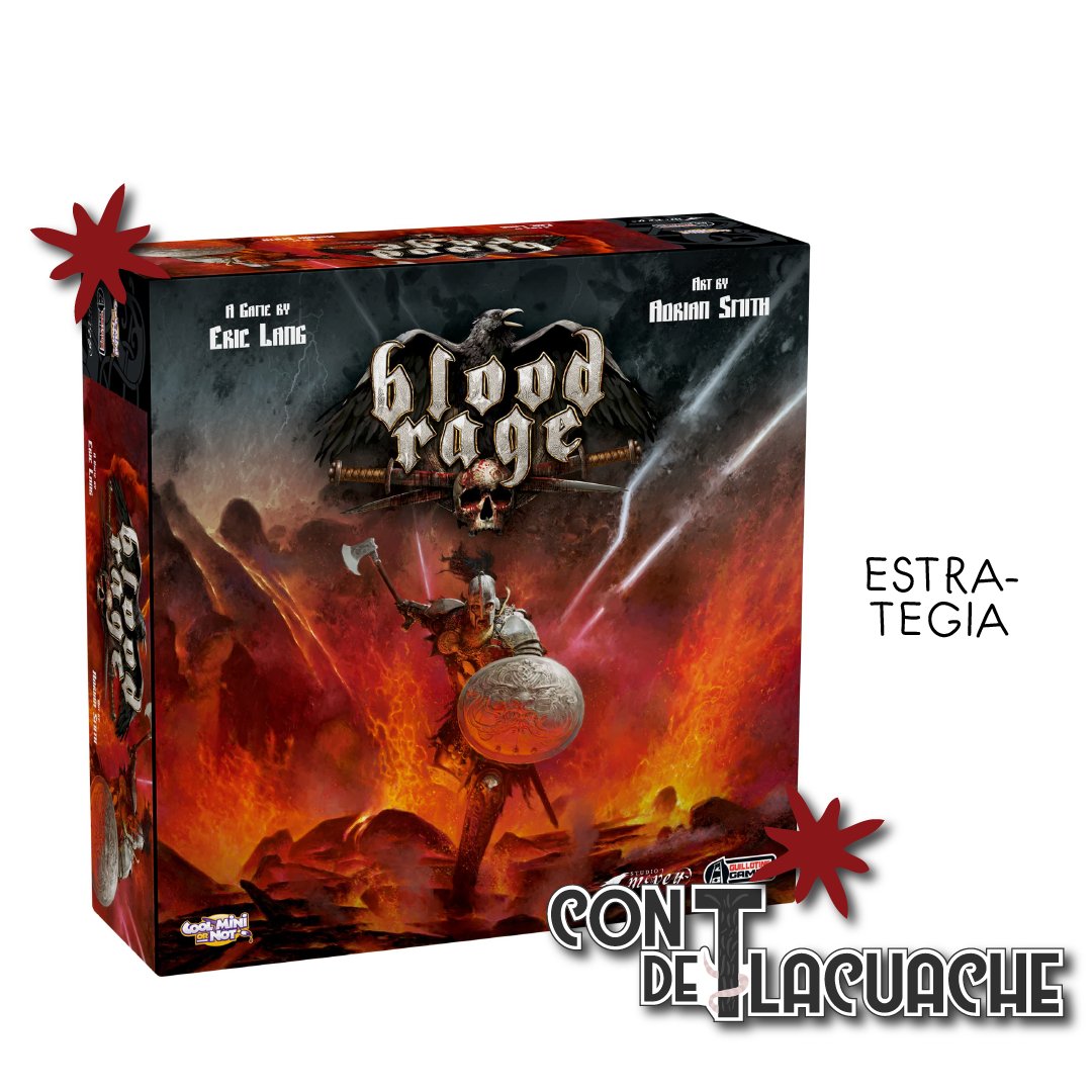 Blood Rage Core Box | CMON - Con T de Tlacuache