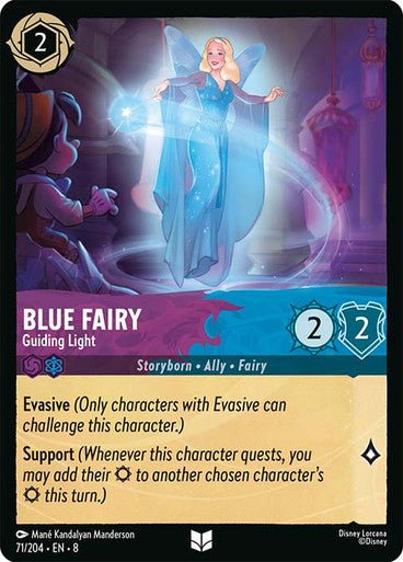 Blue Fairy - Guiding Light (Non - foil) - Con T de Tlacuache - Ravensburger
