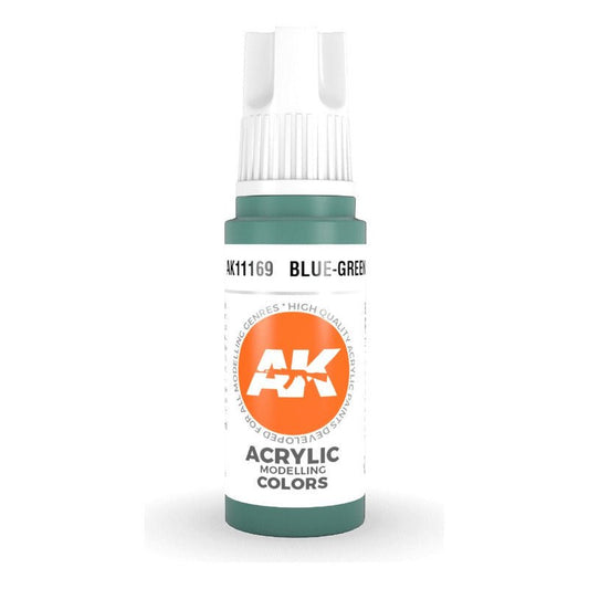 Blue Green 17Ml | Ak Interactive - Con T de Tlacuache - AK Interactive