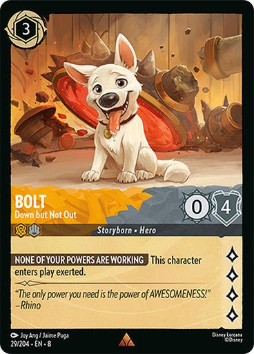 Bolt - Down but Not Out (Non - foil) - Con T de Tlacuache - Ravensburger