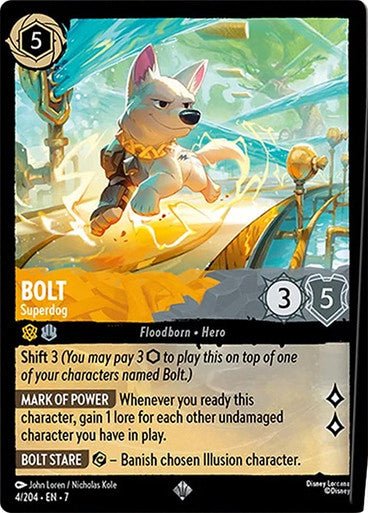 Bolt - Superdog (Non - foil) - Con T de Tlacuache - Ravensburger