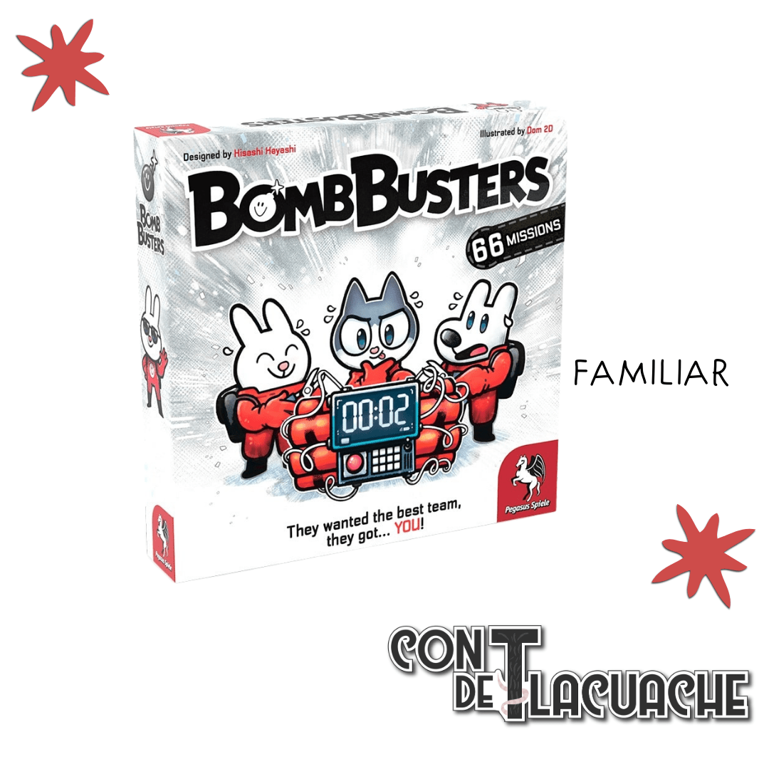 Bomb Busters | Pegasus Spiele - Con T de Tlacuache - Con T de Tlacuache