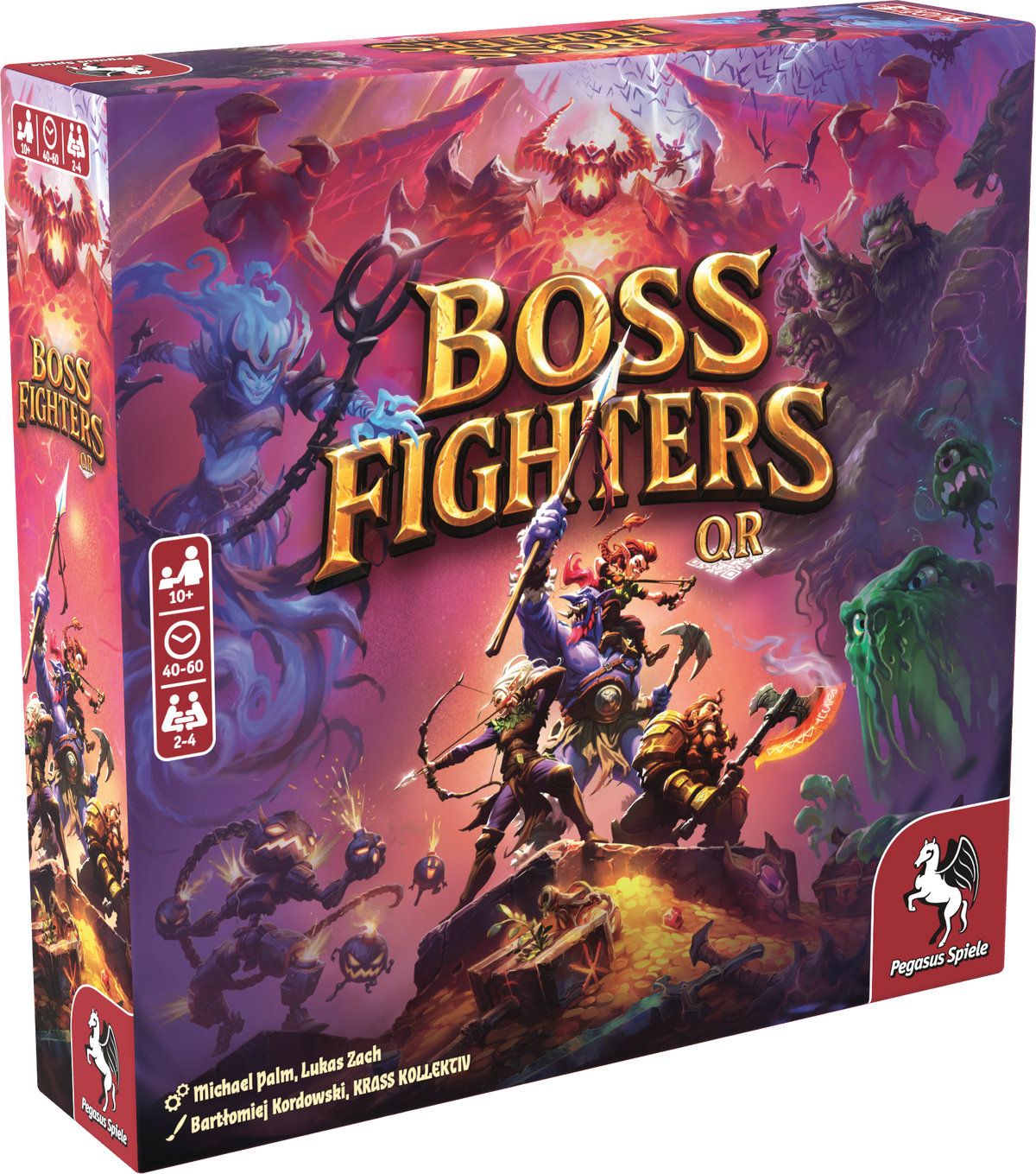 Boss Fighters QR | Pegasus Spiele - Con T de Tlacuache - Pegasus Spiele