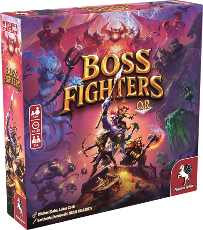Boss Fighters QR | Pegasus Spiele - Con T de Tlacuache - Pegasus Spiele