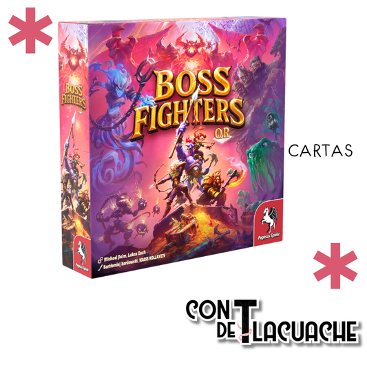 Boss Fighters QR | Pegasus Spiele - Con T de Tlacuache - Pegasus Spiele