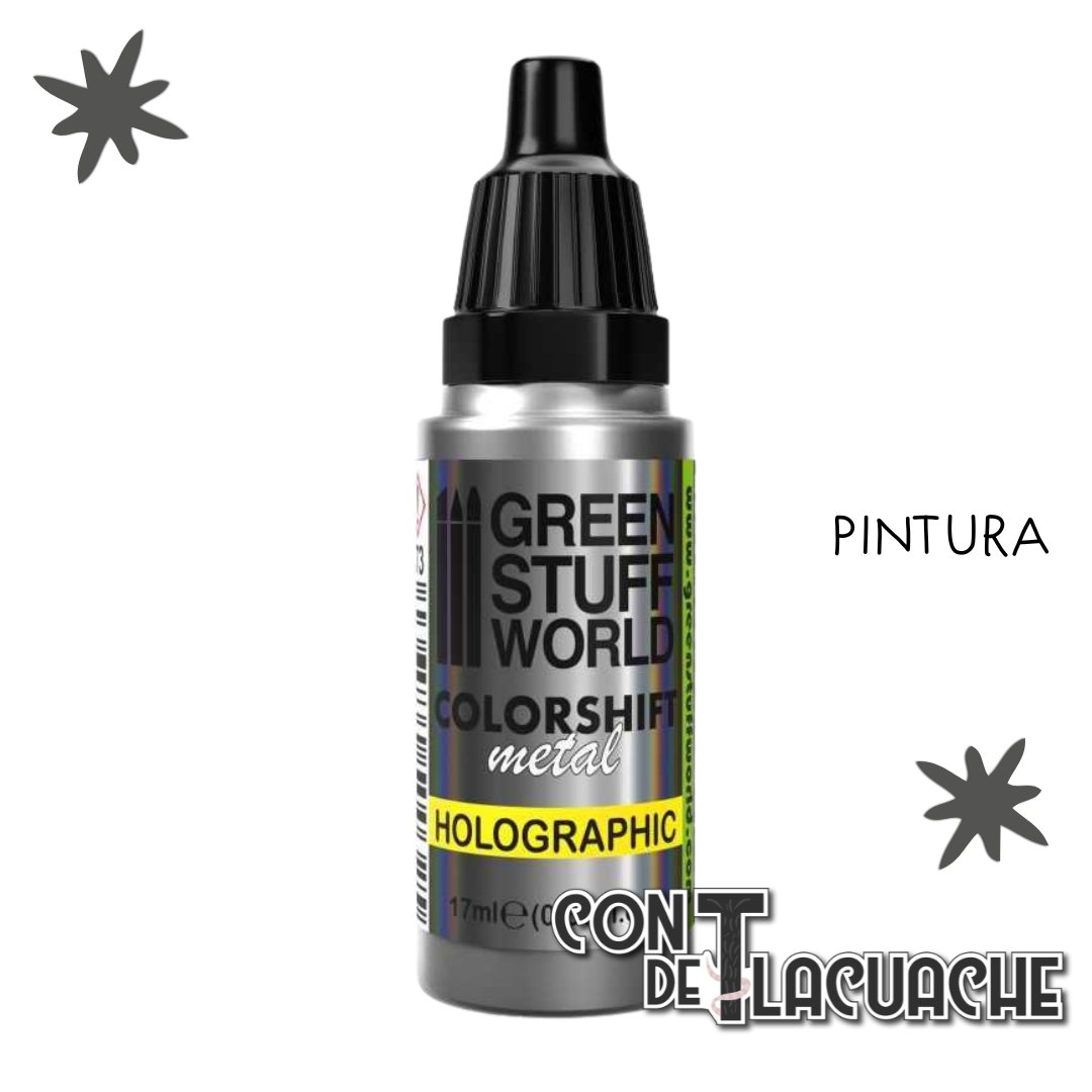 Bote Pintura Holografica Paint Pot - Holographic Paint 17Ml | Green Stuff World - Con T de Tlacuache - Green Stuff World