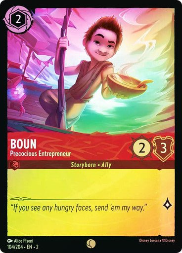 Boun - Precocious Entrepreneur (Cold Foil) - Con T de Tlacuache - Ravensburger