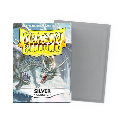 Classic Sleeves - Standard Size "Silver" 100pz | | Dragonshield